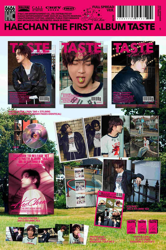 HAECHAN – 1st Album [TASTE] (Full Spread)