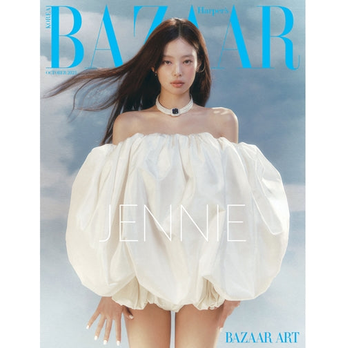 JENNIE - JENO - Harper's Bazaar Korea - October 2023 Issue