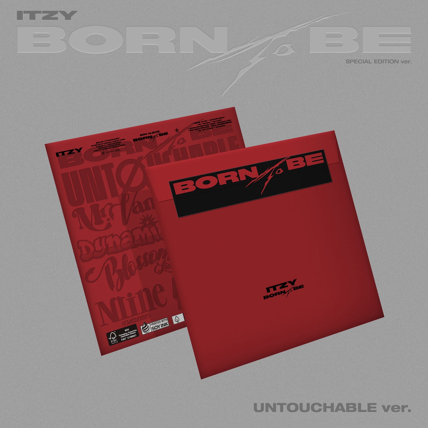 ITZY - 2nd Full Album [BORN TO BE] (Special Untouchable Ver.)