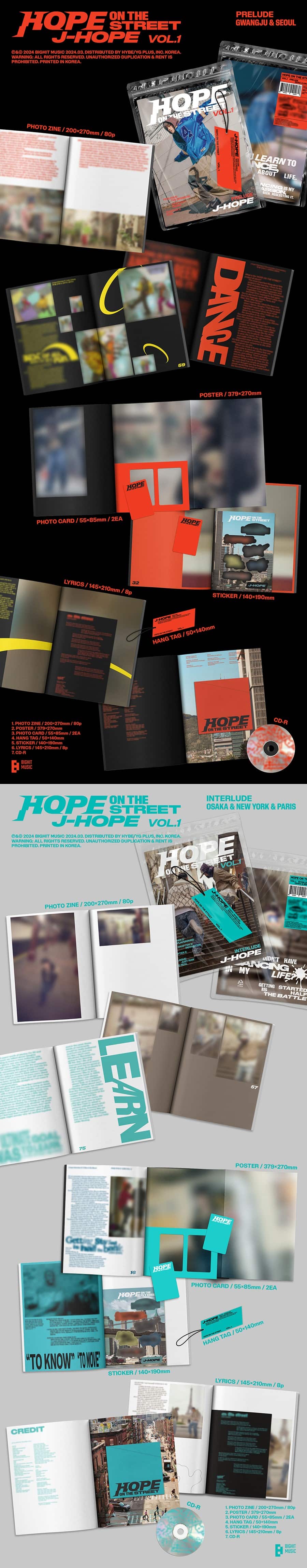 J-HOPE – HOPE ON THE STREET VOL.1