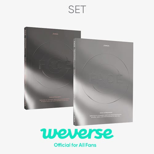 JIMIN - Solo Album [FACE] Set (Weverse POB)