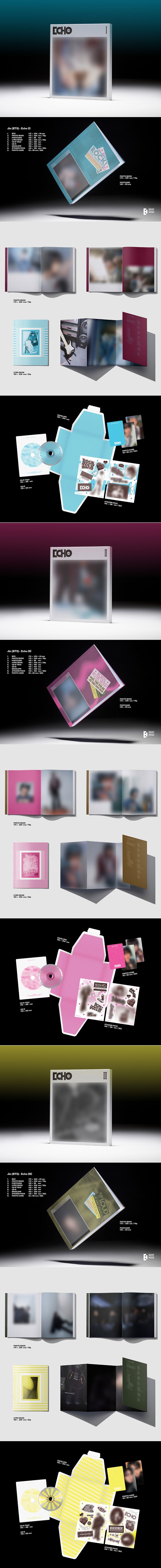 [Early Bird Weverse POB] (BTS) Jin – [Echo] (Set + Weverse Album)