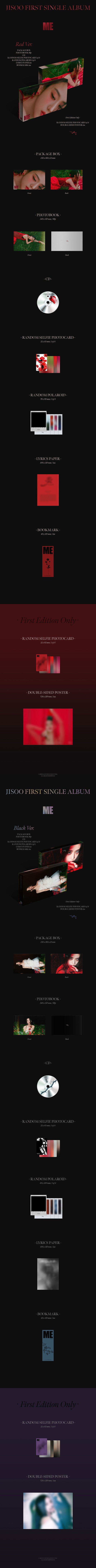 JISOO - 1st Single Album [ME]
