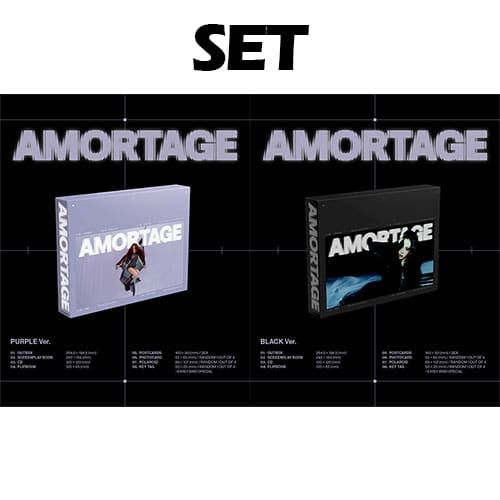 JISOO – [AMORTAGE] EXCLUSIVE EDITION (Set)