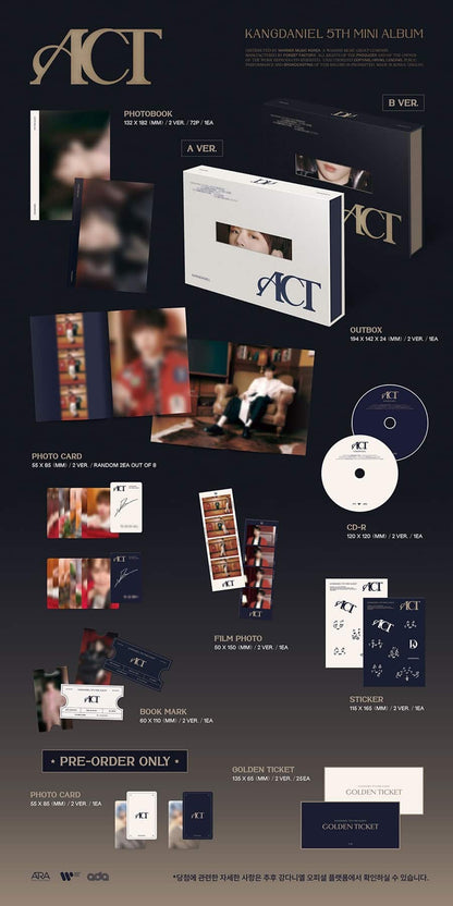 KANG DANIEL – 5th Mini Album [ACT]