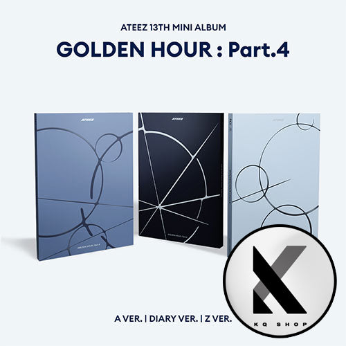 (KQSHOP) ATEEZ – 13th Mini Album [GOLDEN HOUR : Part.4]