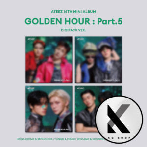 (KQSHOP) ATEEZ – 14th Mini Album [GOLDEN HOUR : Part.5]