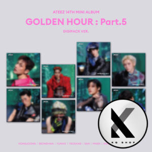 (KQSHOP) ATEEZ – 14th Mini Album [GOLDEN HOUR : Part.5]