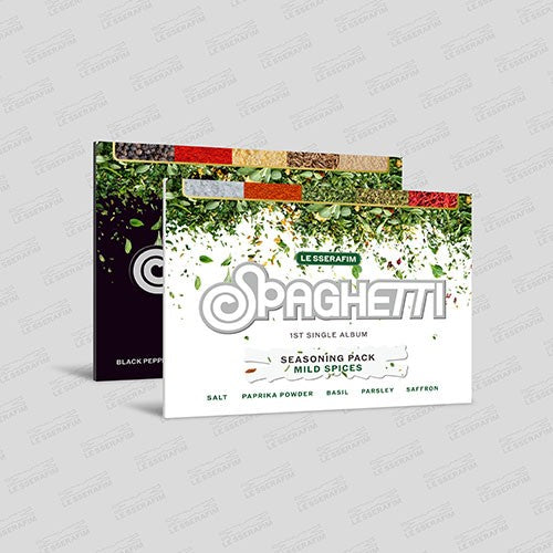 LE SSERAFIM – 1st Single Album [SPAGHETTI] (Weverse Album)