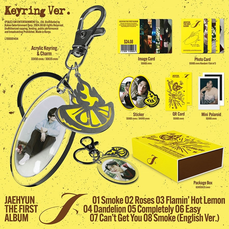 JAEHYUN 1st Album [J] (Keyring Smart Album)