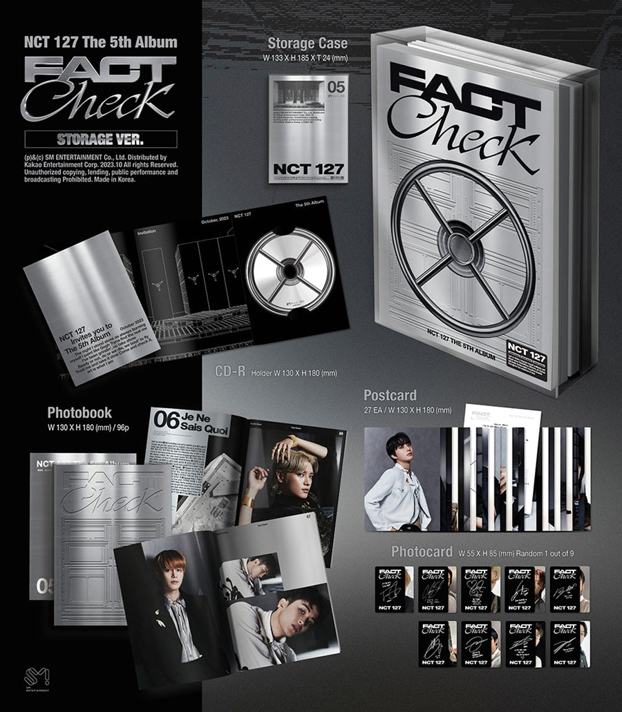 NCT 127 – 5th Full album [Fact Check] (Storage)