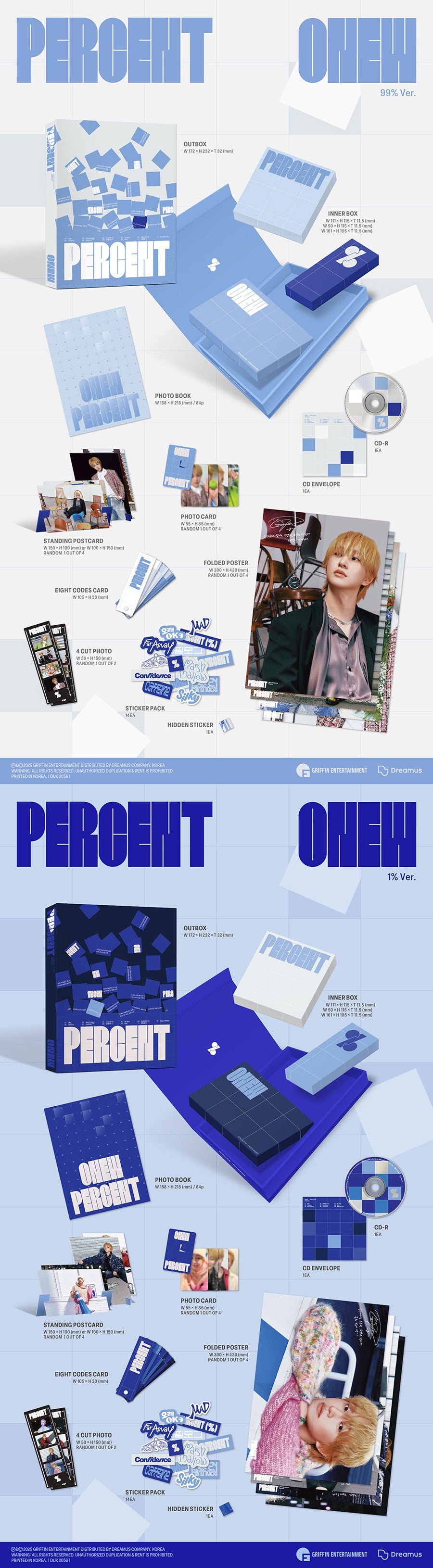 ONEW – 2nd Album [PERCENT] (Photobook)