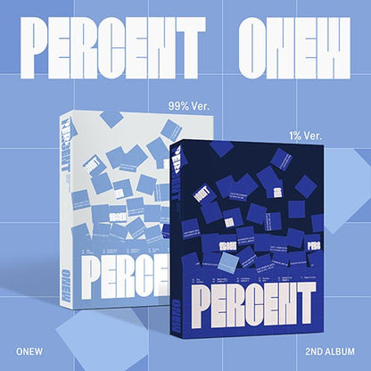 ONEW – 2nd Album [PERCENT] (Photobook)