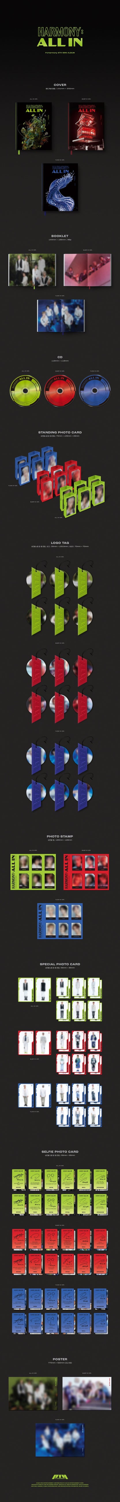 P1HARMONY - 6th Mini Album [HARMONY : ALL IN]