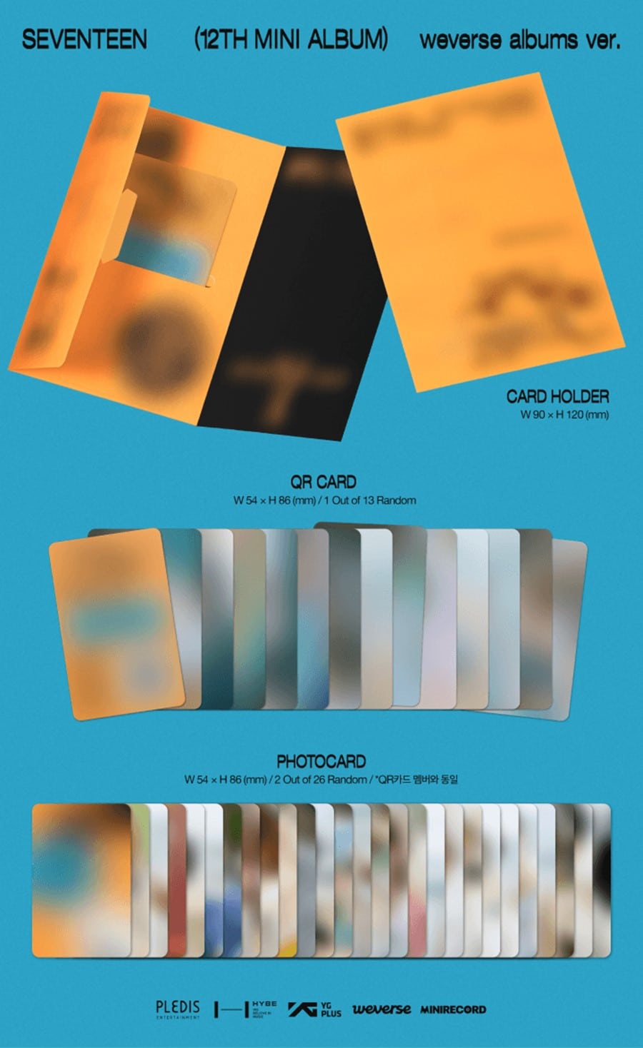 SEVENTEEN – 12th Mini Album [SPILL THE FEELS] (Weverse Album)