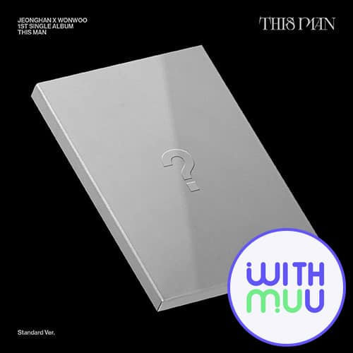 [WITHMUU POB] JEONGHAN x WONWOO – 1st Single Album [THIS MAN]