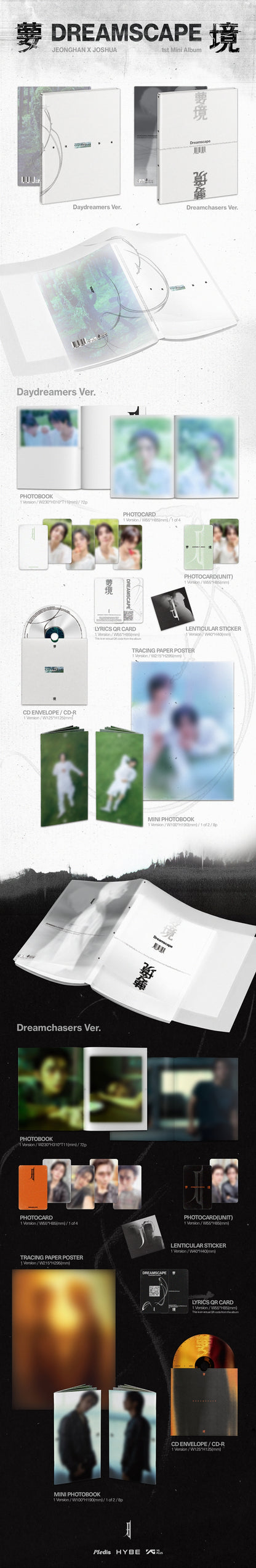 JEONGHAN X JOSHUA – 1st Mini Album [DREAMSCAPE]