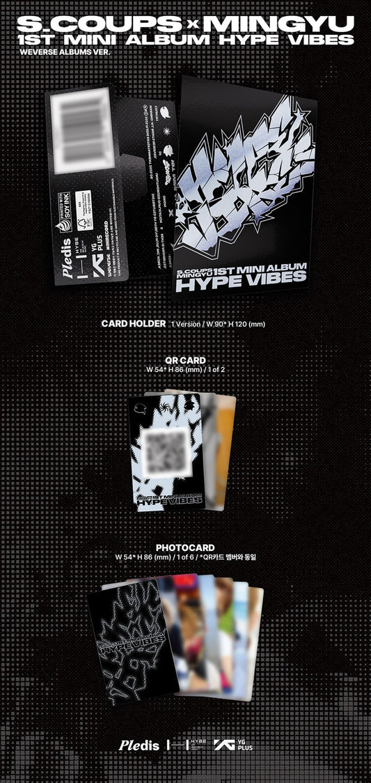S.COUPS X MINGYU – 1st Mini Album [HYPE VIBES] (Weverse Album)