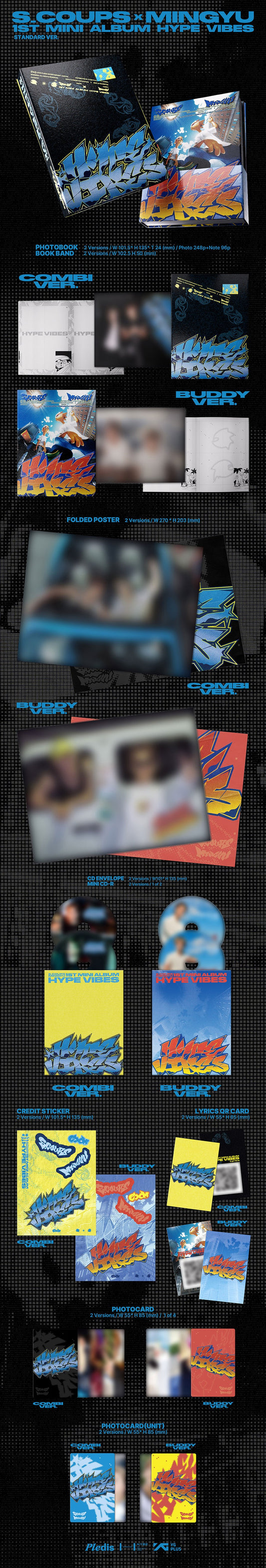 S.COUPS X MINGYU – 1st Mini Album [HYPE VIBES]