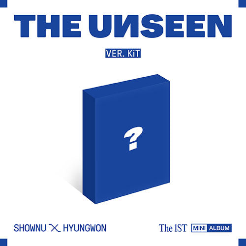 SHOWNU X HYUNGWON 1st Mini Album [THE UNSEEN] (Kit)