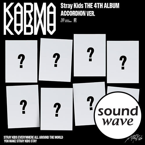 (Set POBs) Stray Kids – The 4th Full Album [KARMA] (Accordion)