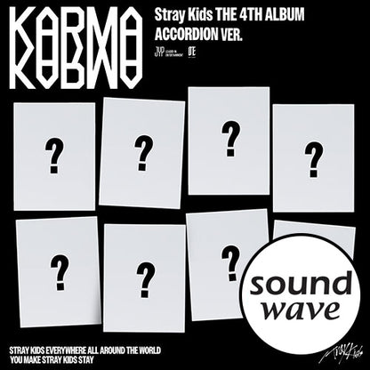 (Set POBs) Stray Kids – The 4th Full Album [KARMA] (Accordion)