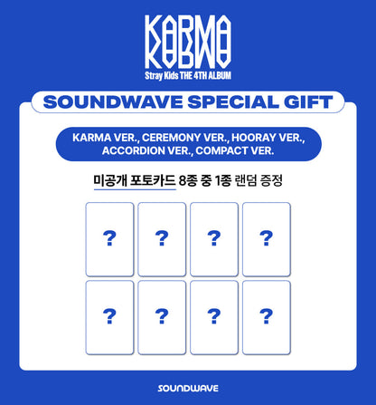 (POBs) Stray Kids – The 4th Full Album [KARMA] (Compact)