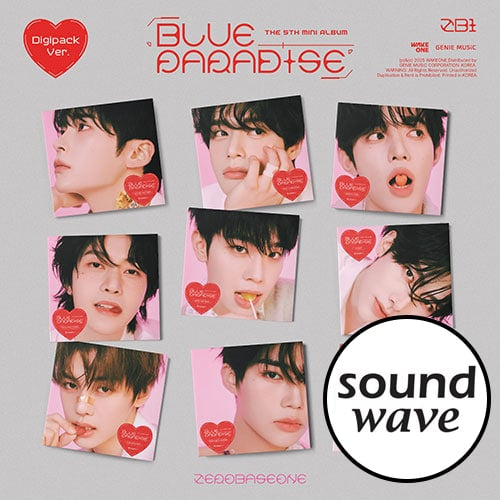 [SOUNDWAVE POB] ZEROBASEONE - The 5th Mini Album [BLUE PARADISE] (Digipack)