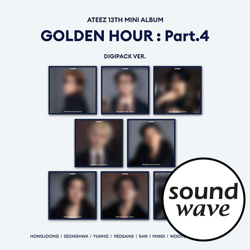 (Soundwave) ATEEZ – 13th Mini Album [GOLDEN HOUR : Part.4]