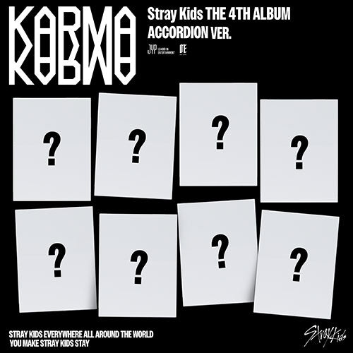 (Set POBs) Stray Kids – The 4th Full Album [KARMA] (Accordion)