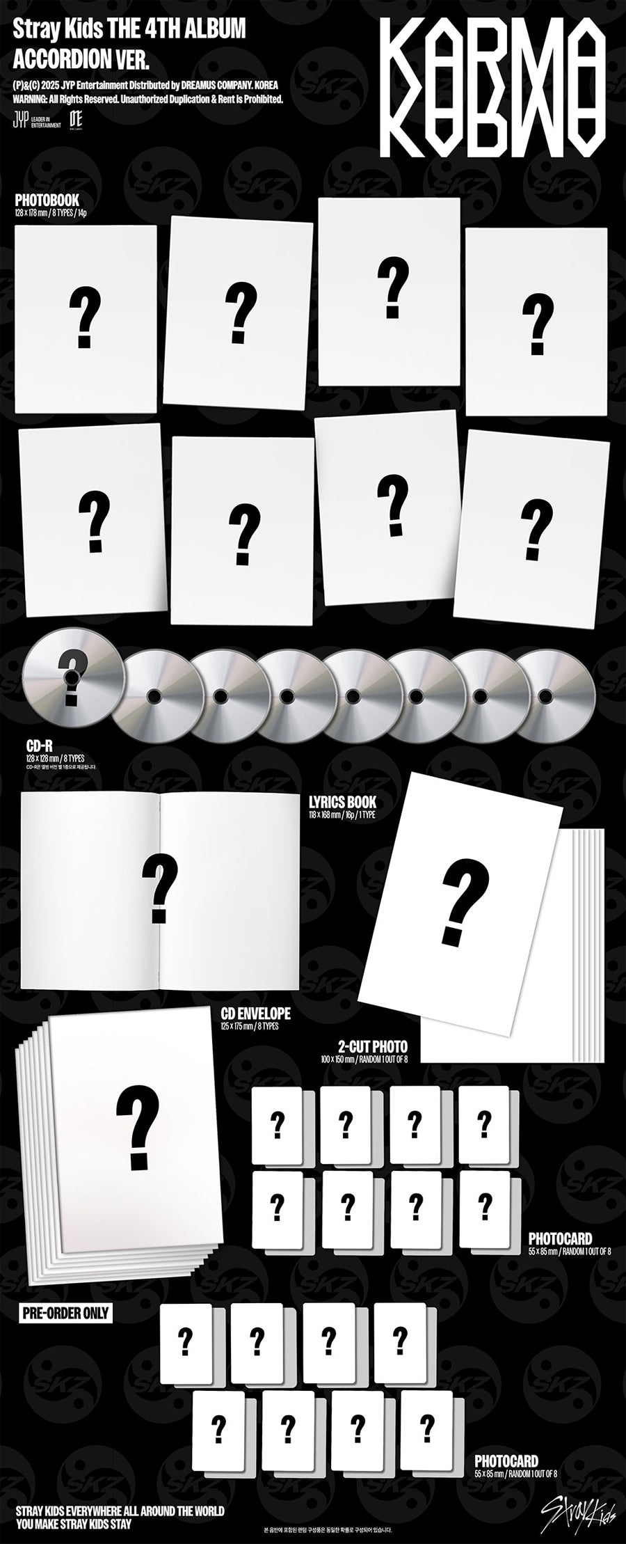 Stray Kids – The 4th Full Album [KARMA] (Accordion)