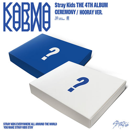 (Set POBs) Stray Kids – The 4th Full Album [KARMA] (Ceremony/Hooray)