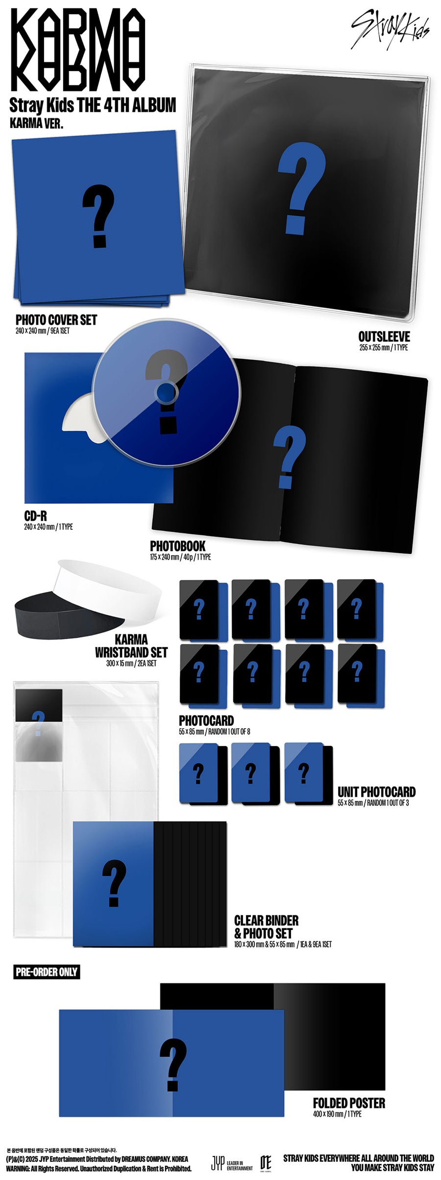 (POB) Stray Kids – The 4th Full Album [KARMA] (Karma)