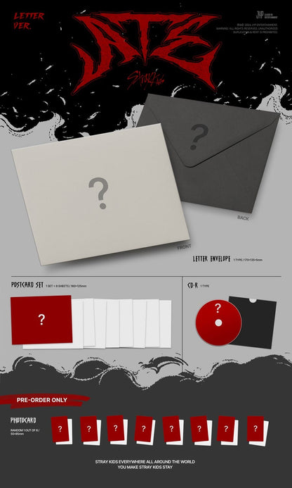 STRAY KIDS – Mini Album [ATE] (Letter)