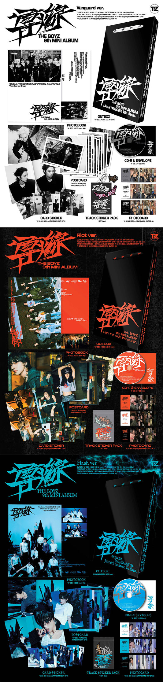 THE BOYZ – 9th Mini Album [도화선]