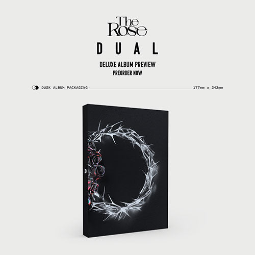 The Rose 2nd Full Album Dual Deluxe Box Kpop Nw 2920