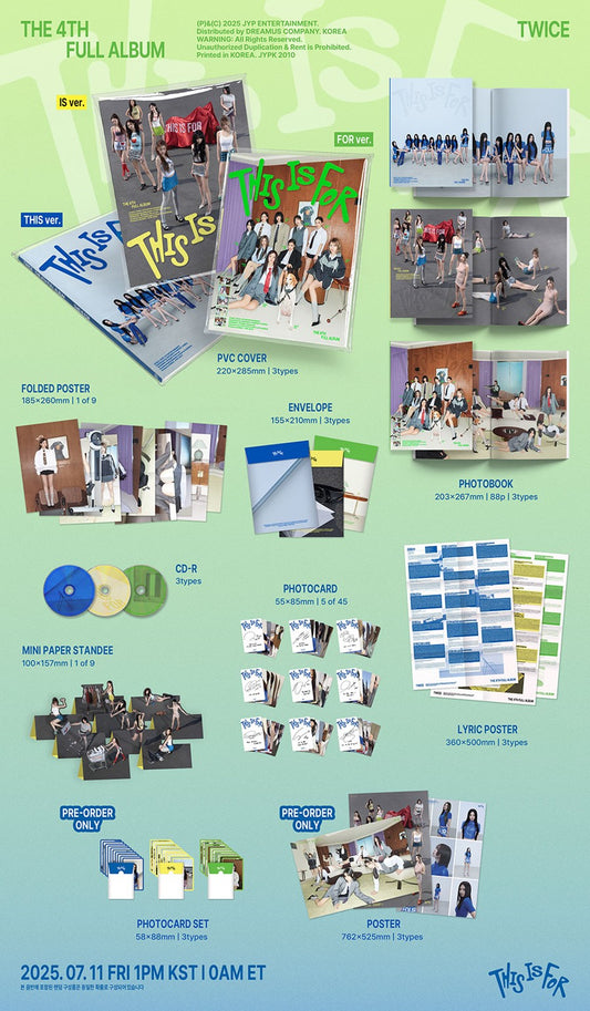 TWICE – 4th Full Album [THIS IS FOR]