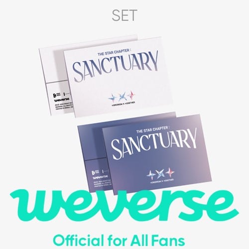 [WEVERSE POB] TXT – The Star Chapter [SANCTUARY] (Weverse Albums Set)