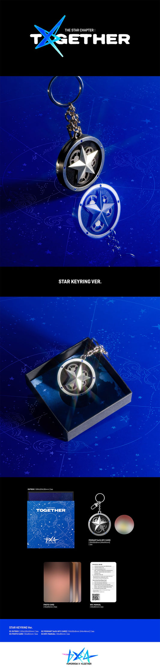 TXT – The Star Chapter [TOGETHER] (Star Keyring)