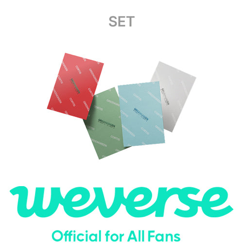(Weverse POB) CORTIS – The 2nd EP [GREENGREEN] (Weverse Set)