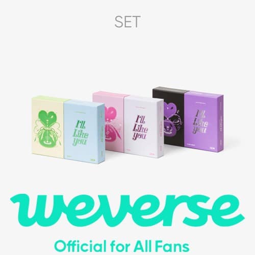 [WEVERSE POB] ILLIT - 2nd Mini Album [I'LL LIKE YOU] (Set)