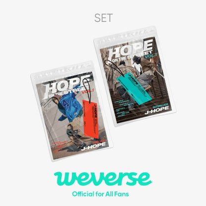 [Earlybird Weverse POB] J-HOPE – HOPE ON THE STREET VOL.1 (Set) + (Weverse) Set