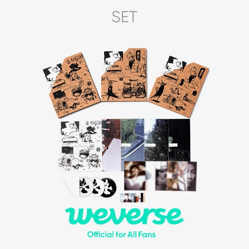 [Earlybird Weverse POB] RM – 2nd Album [Right Place, Wrong Person] Set (Standard+Weverse)