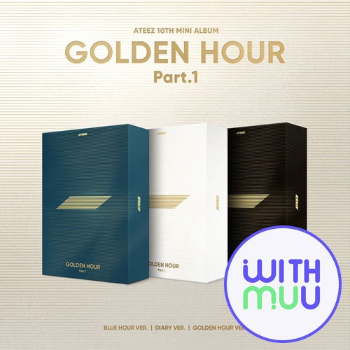 [WITHMUU POB] ATEEZ – 10th Mini Album [GOLDEN HOUR : Part.1]