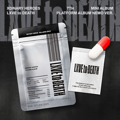 Xdinary Heroes – 7th Mini Album [LXVE to DEATH] (NEMO)