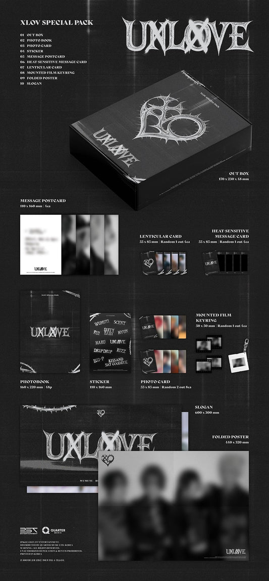 XLOV - 1st Mini Album [UXLXVE] (Special Pack)