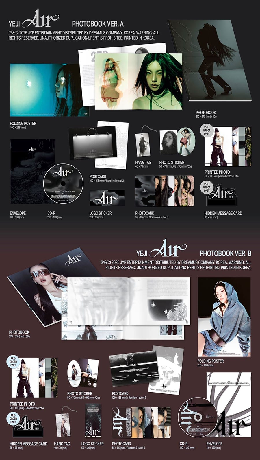 YEJI – [Air] (Photobook)