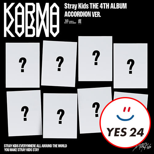(Set POBs) Stray Kids – The 4th Full Album [KARMA] (Accordion)