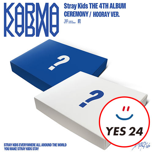 (Set POBs) Stray Kids – The 4th Full Album [KARMA] (Ceremony/Hooray)