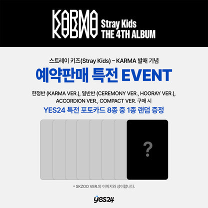 (POBs) Stray Kids – The 4th Full Album [KARMA] (Compact)